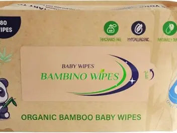 Bambino, Organic Baby Wipes, 80 Count