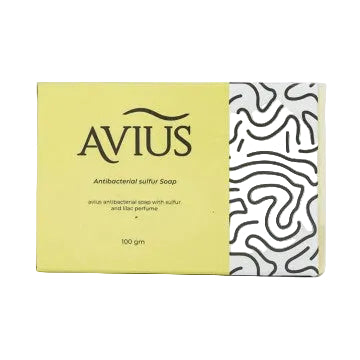Avius, Antibacterial Sulfer Soap, 100 g