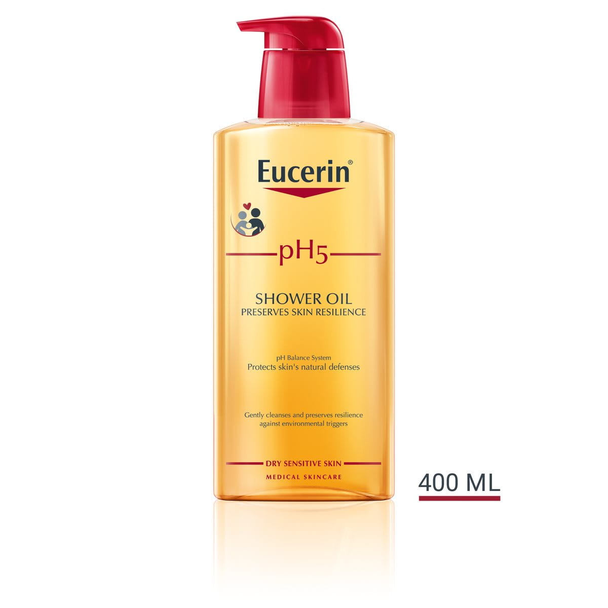 Eucerin, PH5 Shower Oil, 400 ml