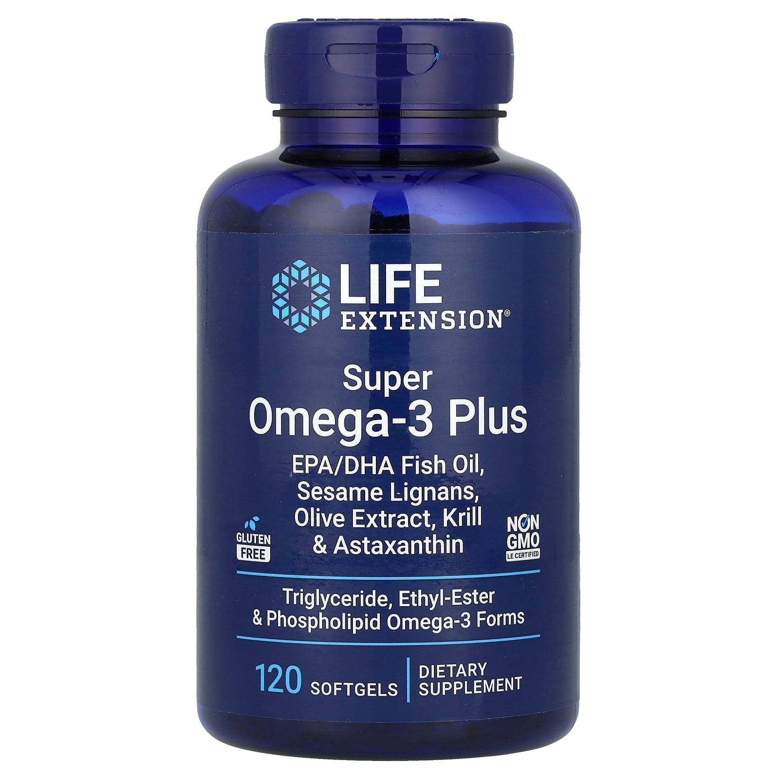 Life Extension، سوبر أوميغا-3 بلس، 120 كبسولة هلامية