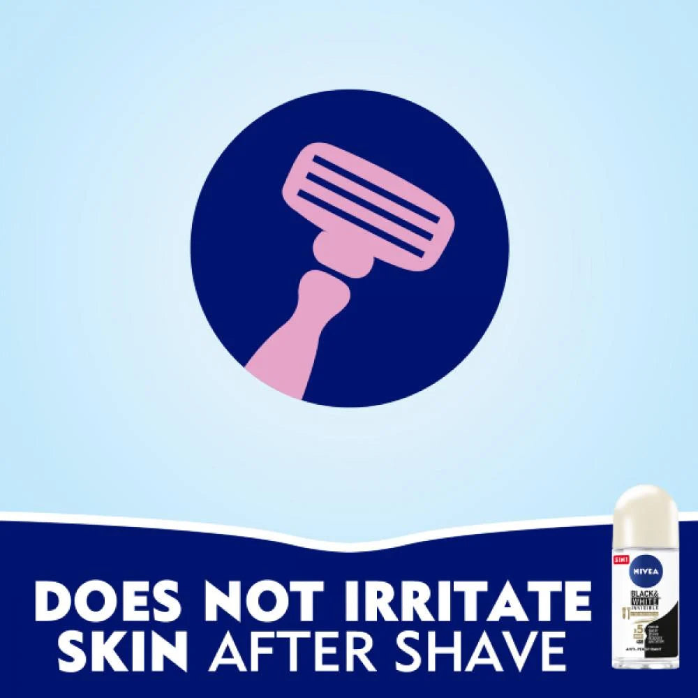 Nivea, Roll-On B&w Silky Smooth