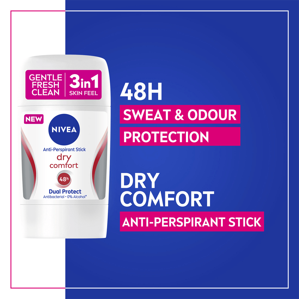 Nivea, Deo Stick Dry Comfort, 50 ml