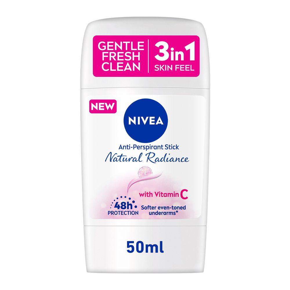 Nivea, Deo Stick Natural Radiance, 50 ml