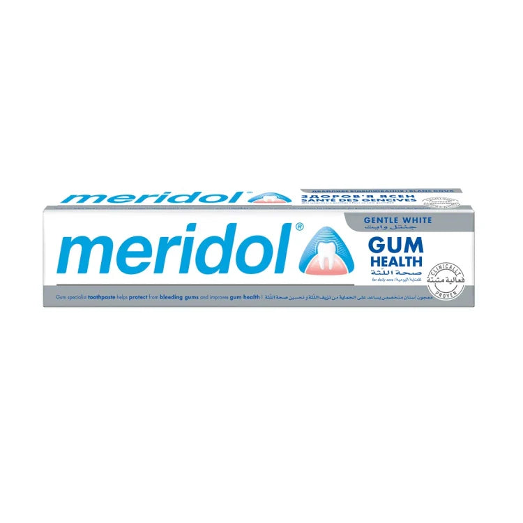 Meridol, Gum Health & Gentle White TP, 75 مل
