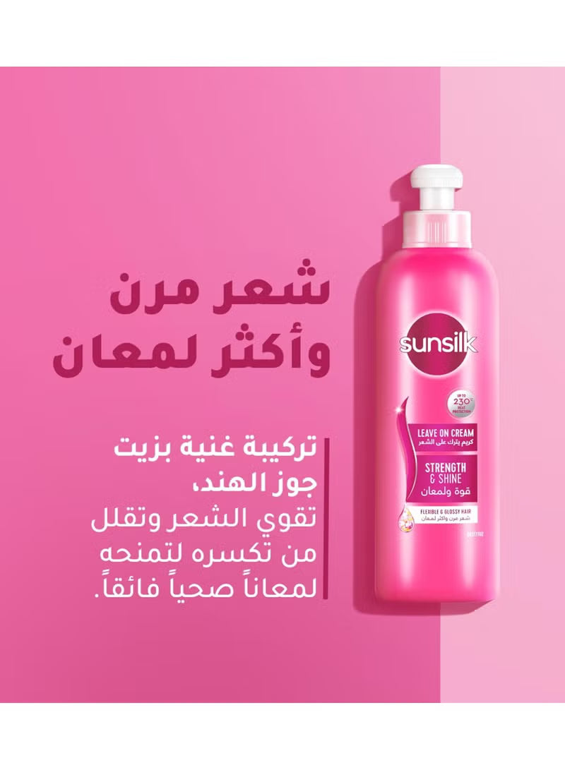 Sunsilk, Leave on Cream Strength & Shine, 200 ml