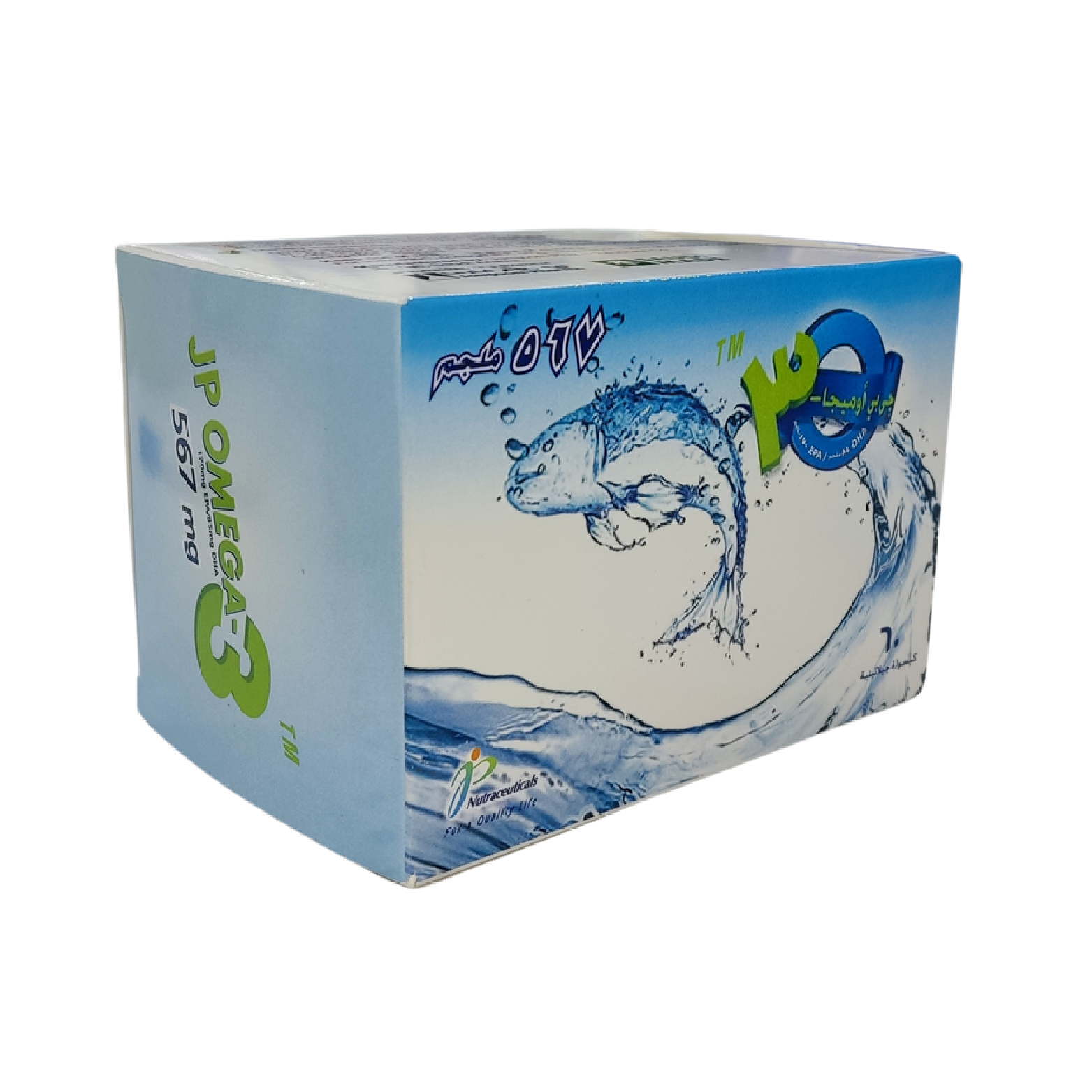 JP, OMEGA-3, 30 Capsules