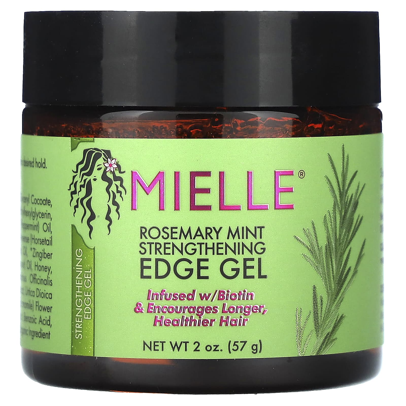 Mielle Organics، جل للشعر بخلاصة إكليل الجبل والنعناع، 57 جم