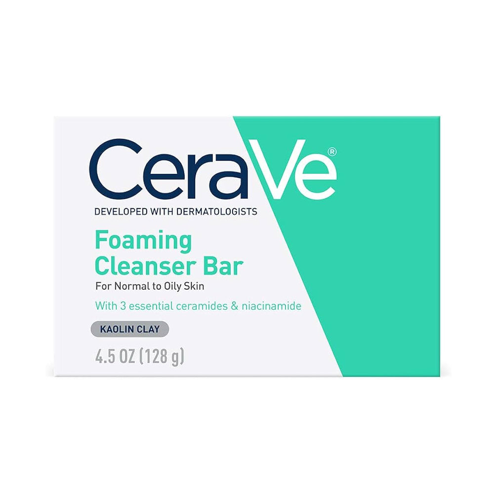Cerave, قالب منظف رغوي، 128 جم