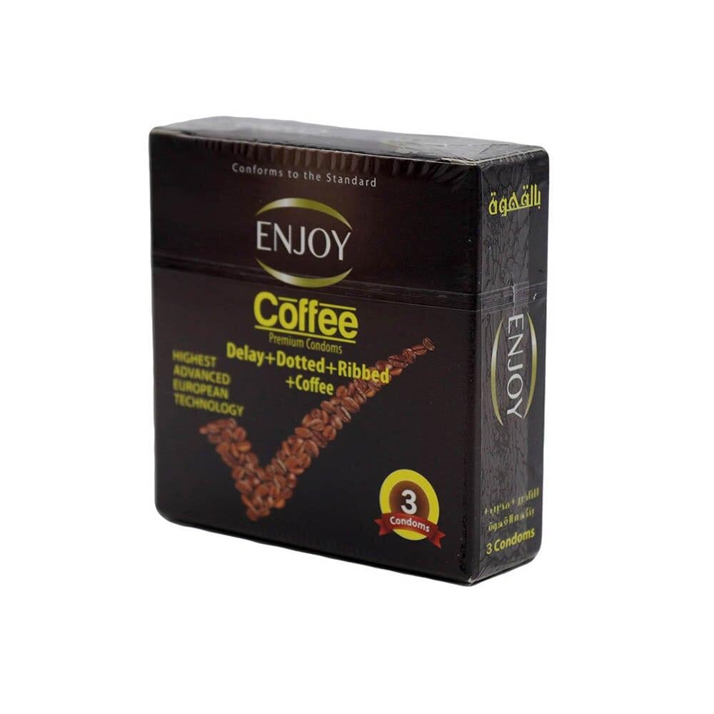 Enjoy, Condoms Coffee, 3 Count