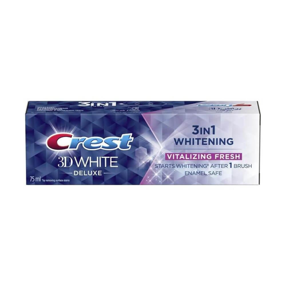 Crest, 3D White Deluxe Vitalizing, 75 ml