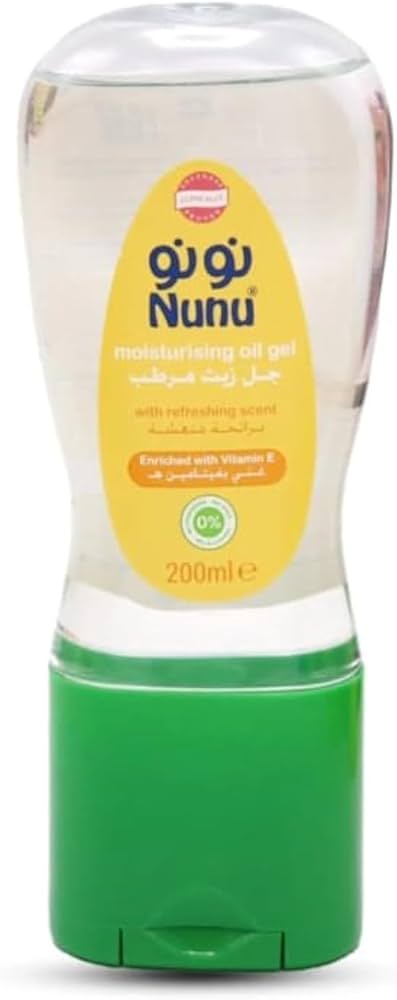 Nunu, Moisturising Oil Gel, 200 ml