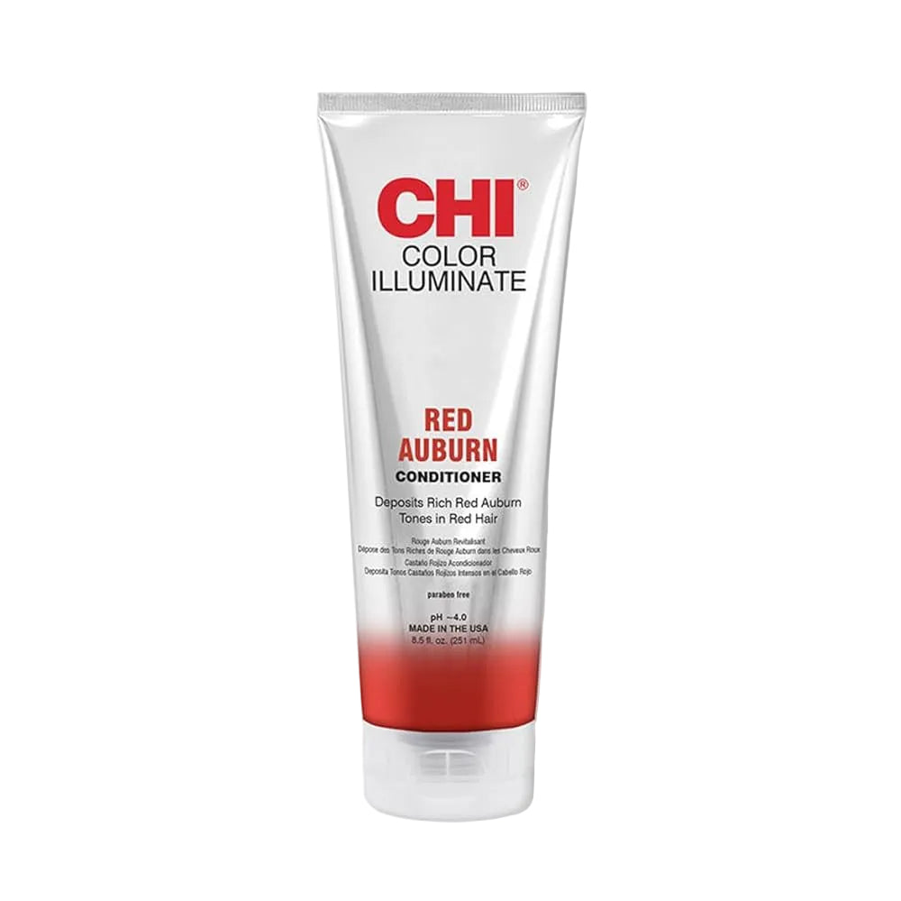 CHI, Ionic Color Illuminate Cond., Red Auburn, 251 ml