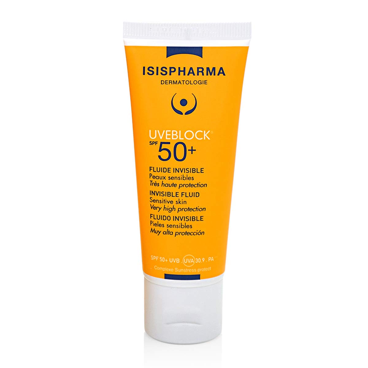 Isispharma, Uveblock 50+INVISIBLE Fluid, 40 ml