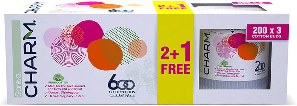شام، أعواد قطنية 200 *2+1