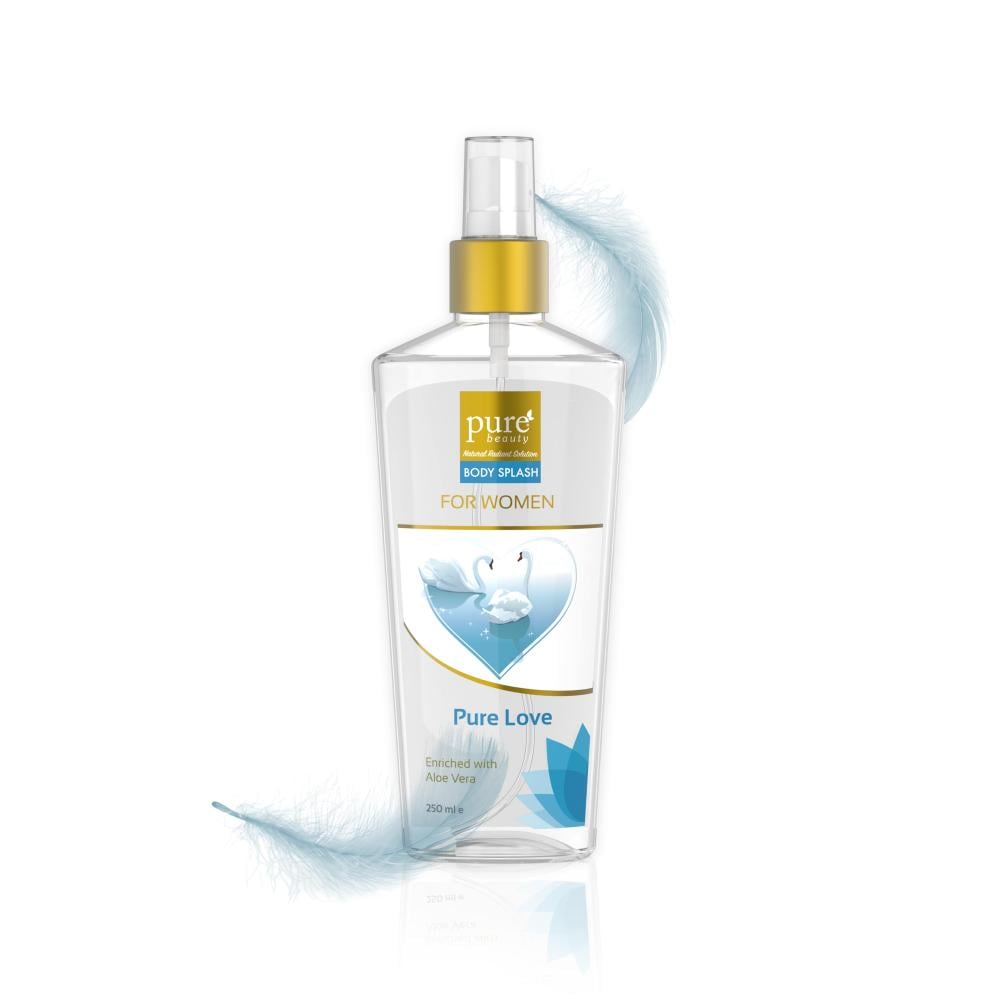 Pure Beauty, Body Splash Women Pure Love, 250 ml