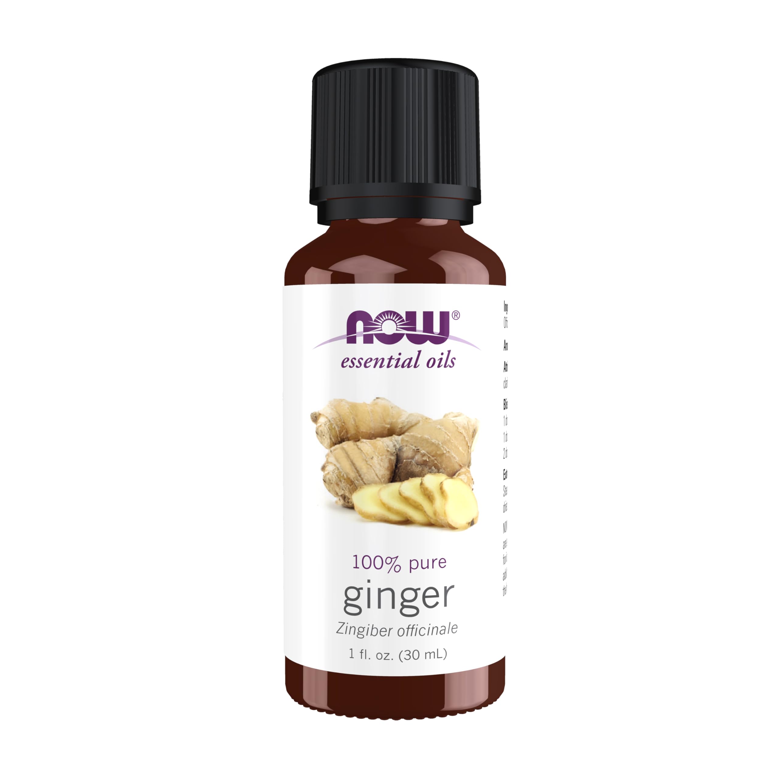 NOW Foods, زيت الزنجبيل النقي 100% من ناو، 30 مل