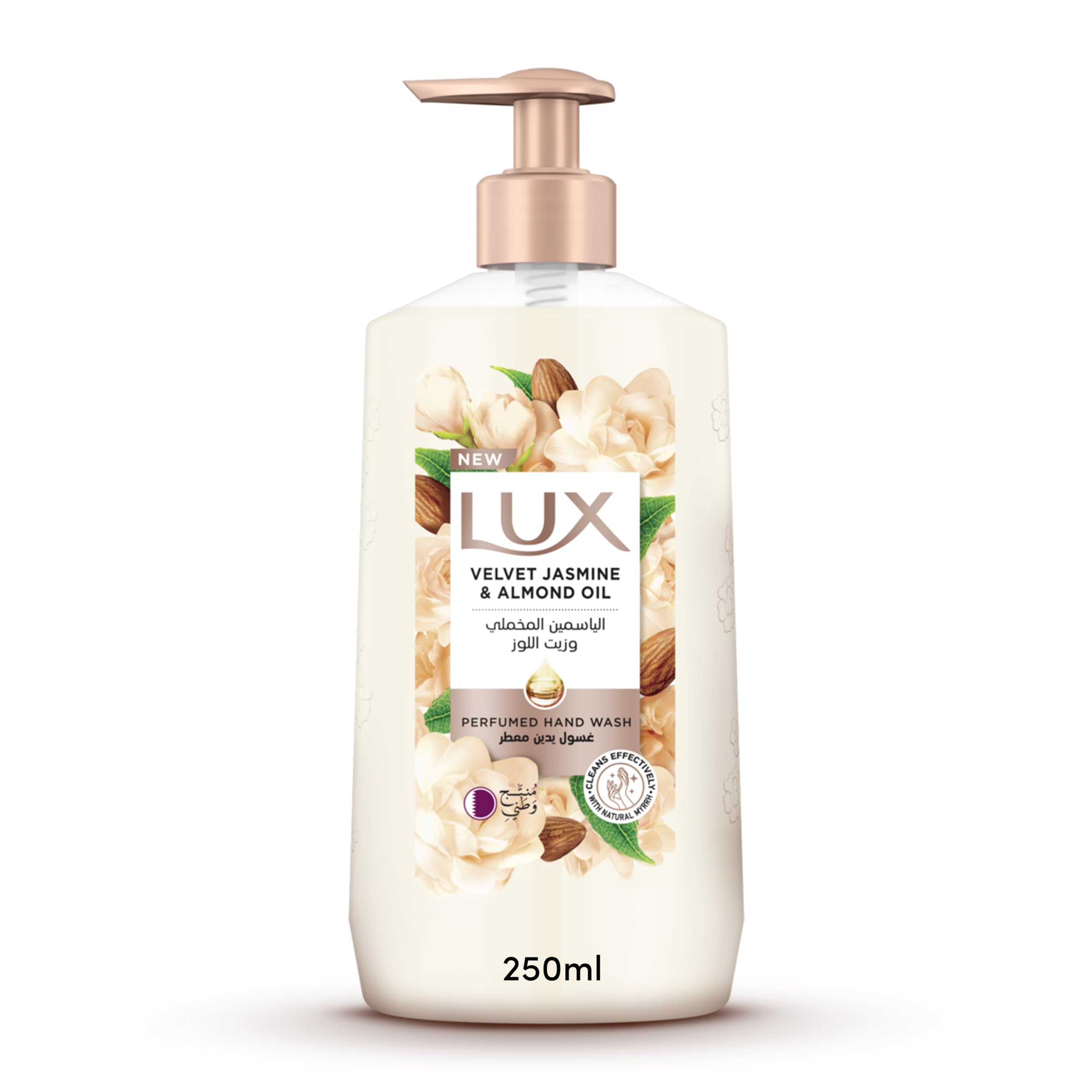 Lux, Hand W Valvet Touch, 250 ml
