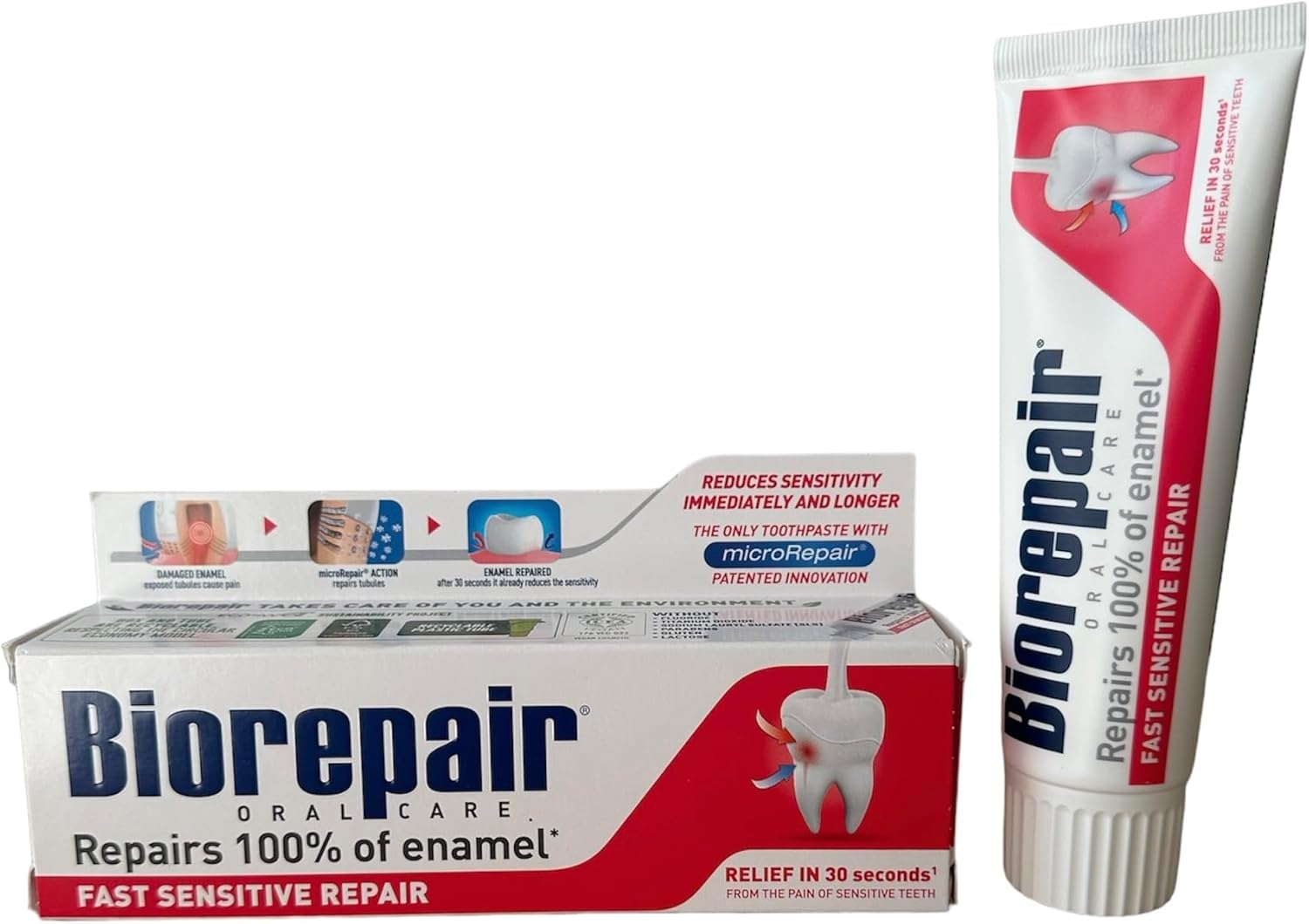 Biorepair, Oral Care T/P Sensetive, 75 ml