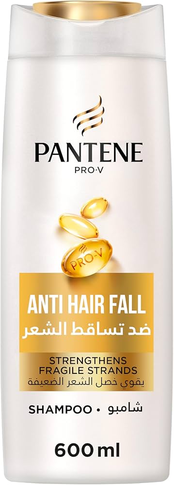 Pantene, Shampoo Anti Hair Fall, 600 ml