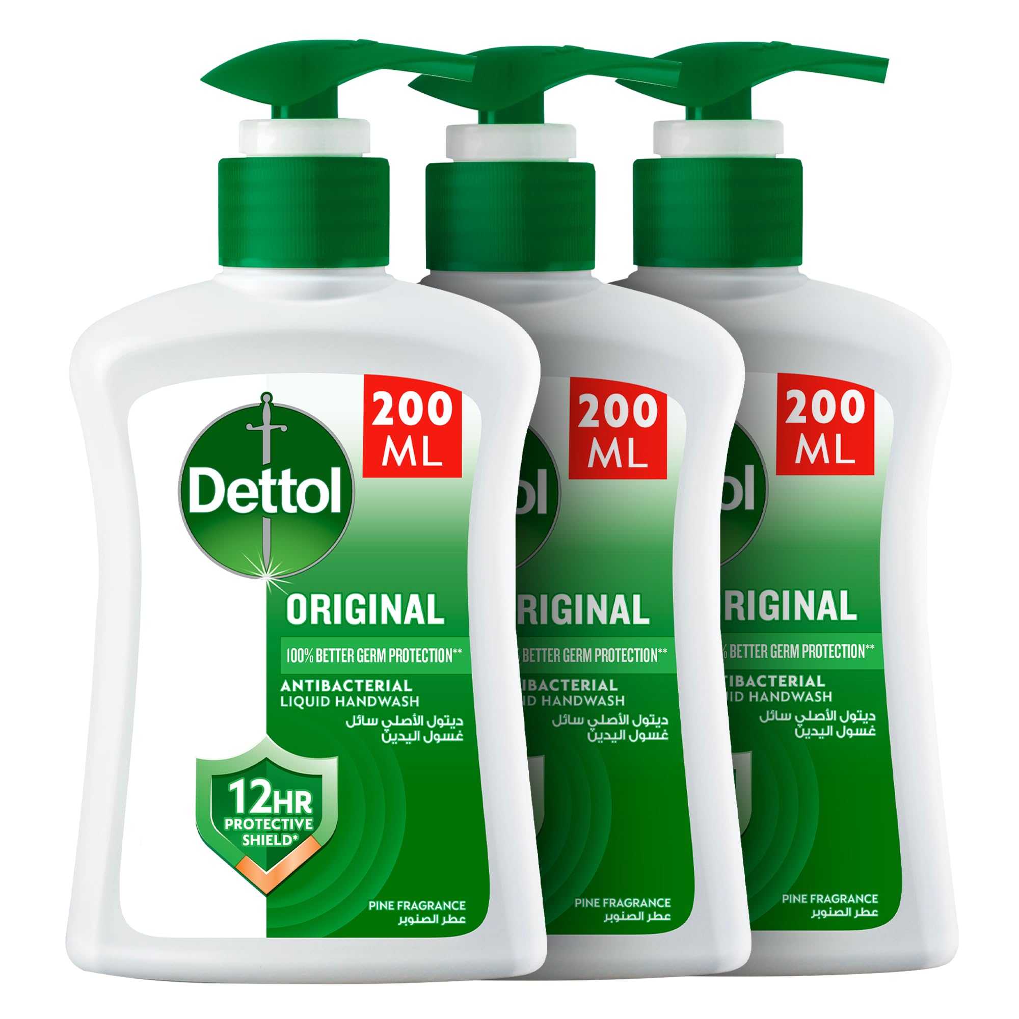 Dettol, Original Handwash 25%OFF, 200 ml, 3 Count