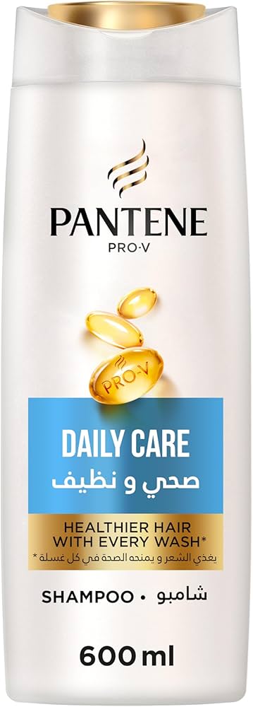 Pantene, Shampoo Daily Care, 600 ml