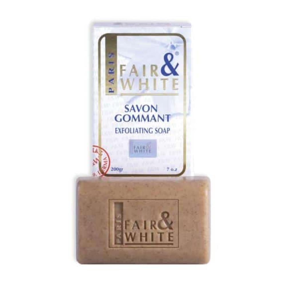 Fair, & White Savon Gommant Soap, 200 g