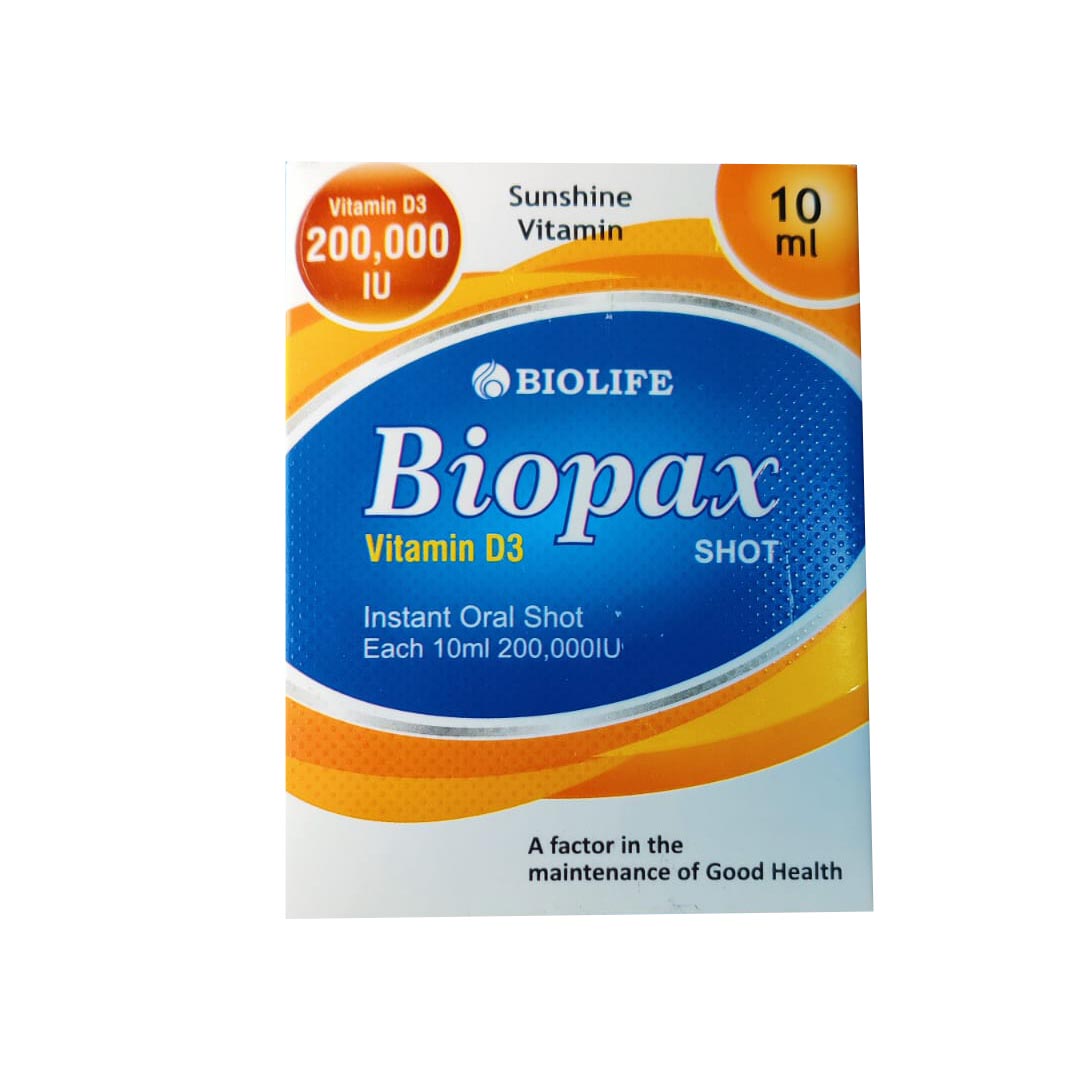 Biolife, بخاخ فيتامين د3 بحد أقصى، 10 مل
