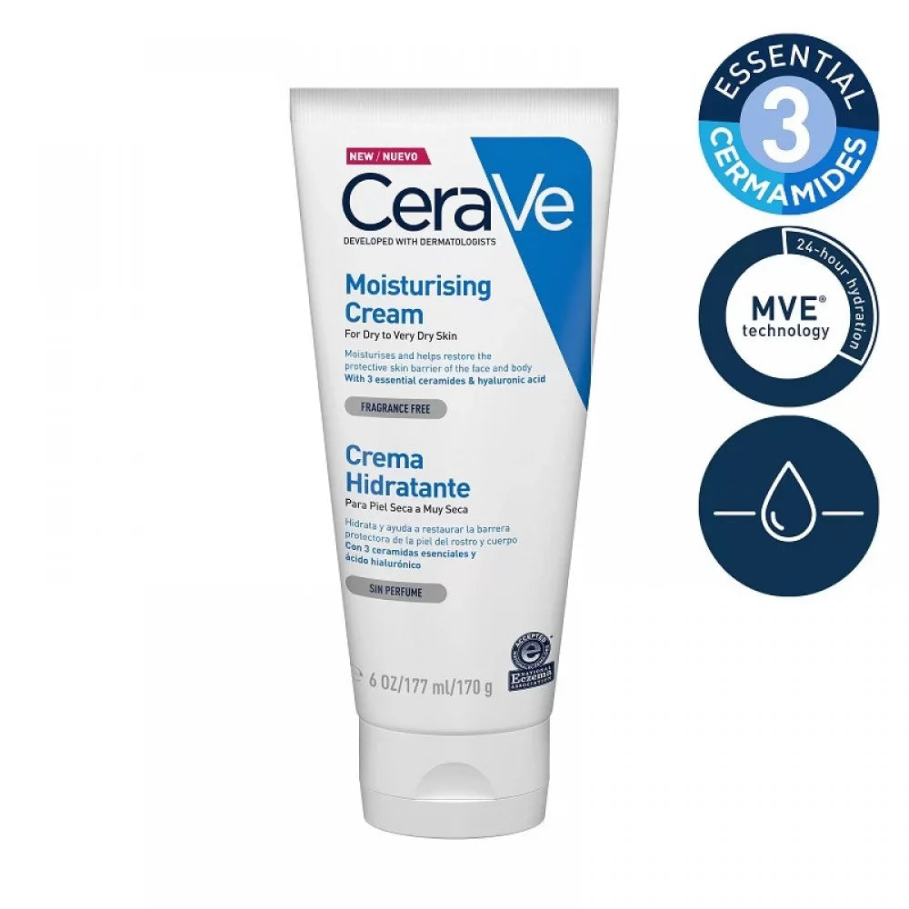 Cerave، كريم مرطب، 177 مل