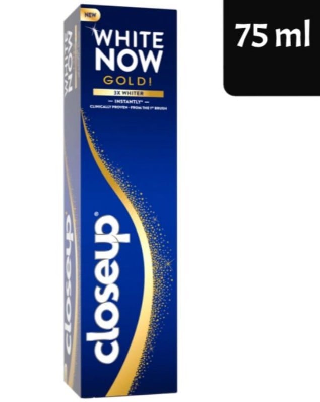 Closeup, White Now Gold, 75 ml