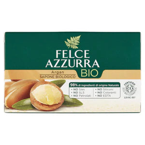 Felce Azzurra، قالب صابون حيوي - أركان، 125 جم