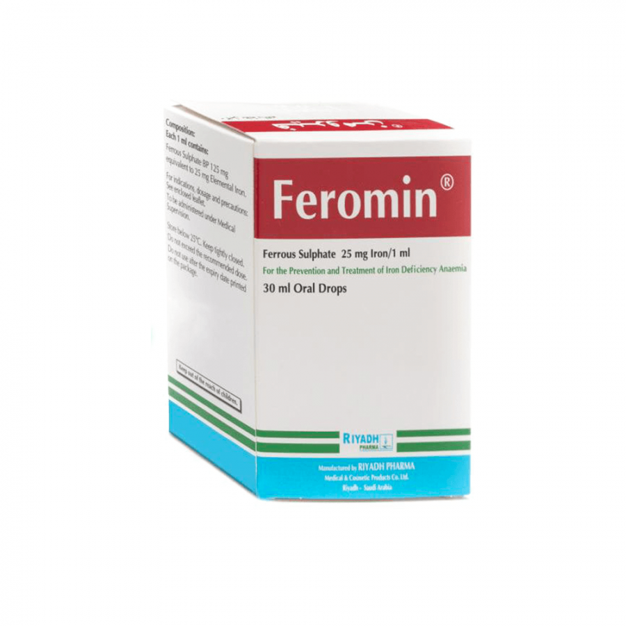 Feromin, Oral Drops, 30 ml