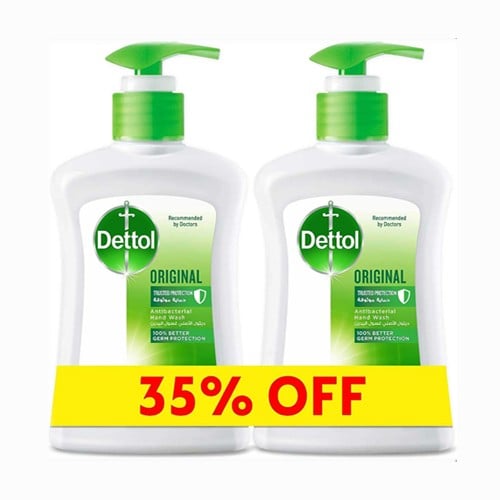 Dettol, Hand Wash Fresh Off, 35%, 400 ml, 2 Count
