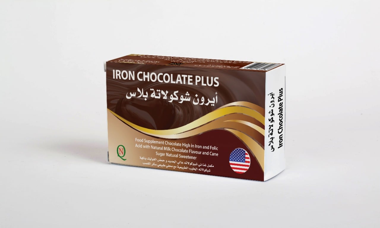 Iron, Chocolate Extra, 30 Count