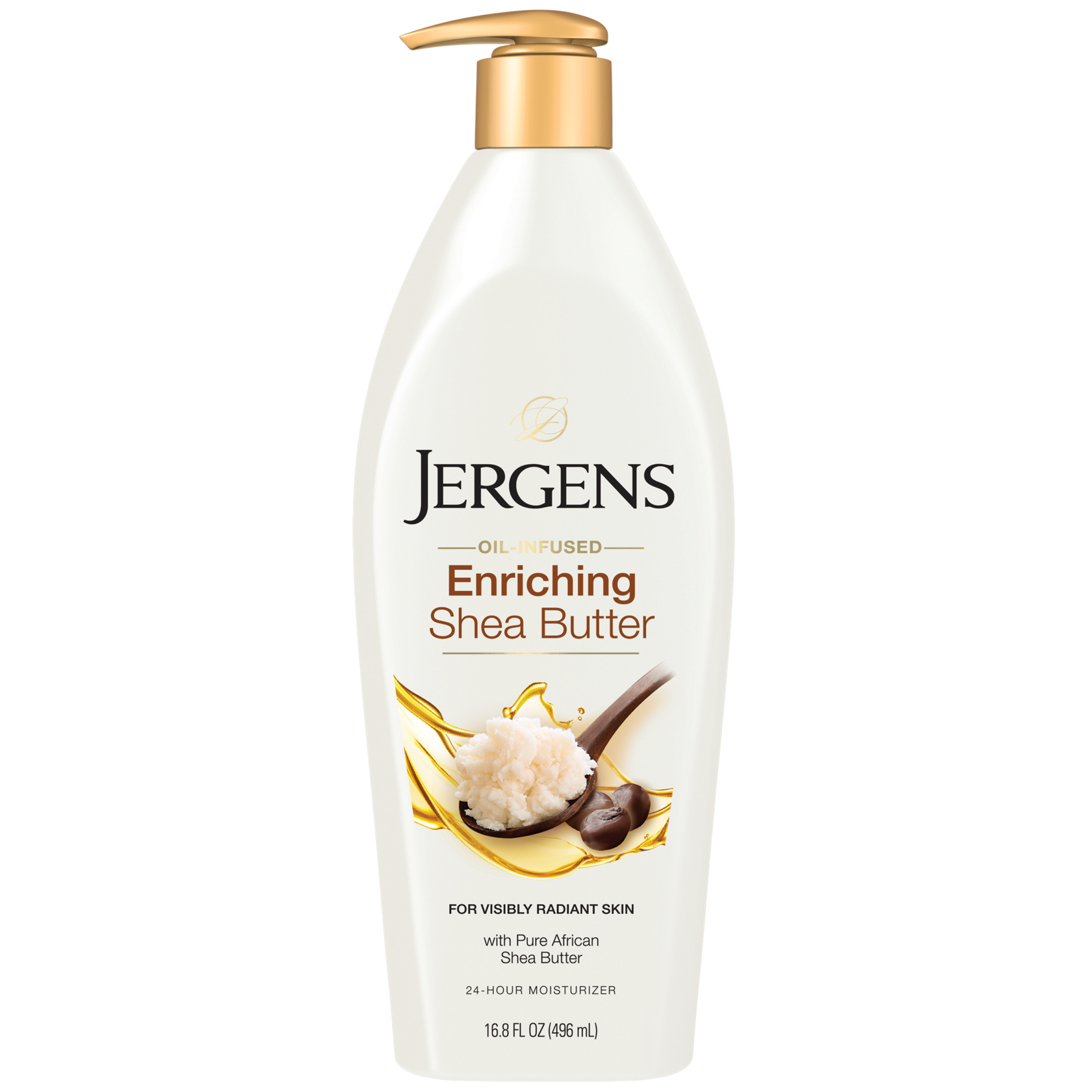 Jergens, لوشن زبدة الشيا، 400 مل