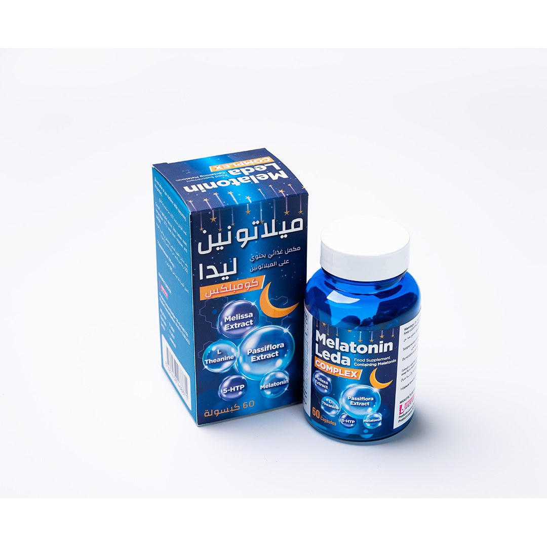 ميلاتونين، ليدا كومبلكس، 60 كبسولة