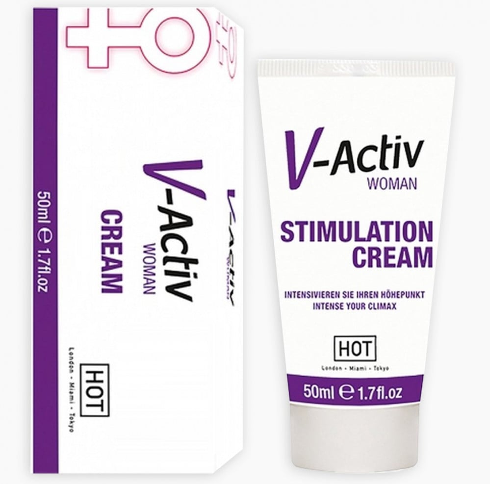 Hot, V-Active Woman Power Cream, 50 ml