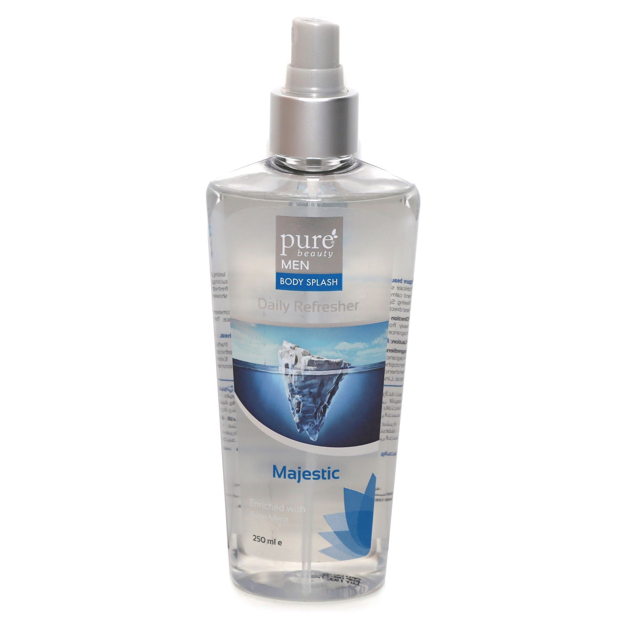 Pure Beauty, Body Splash MEN Majestic, 250 ml