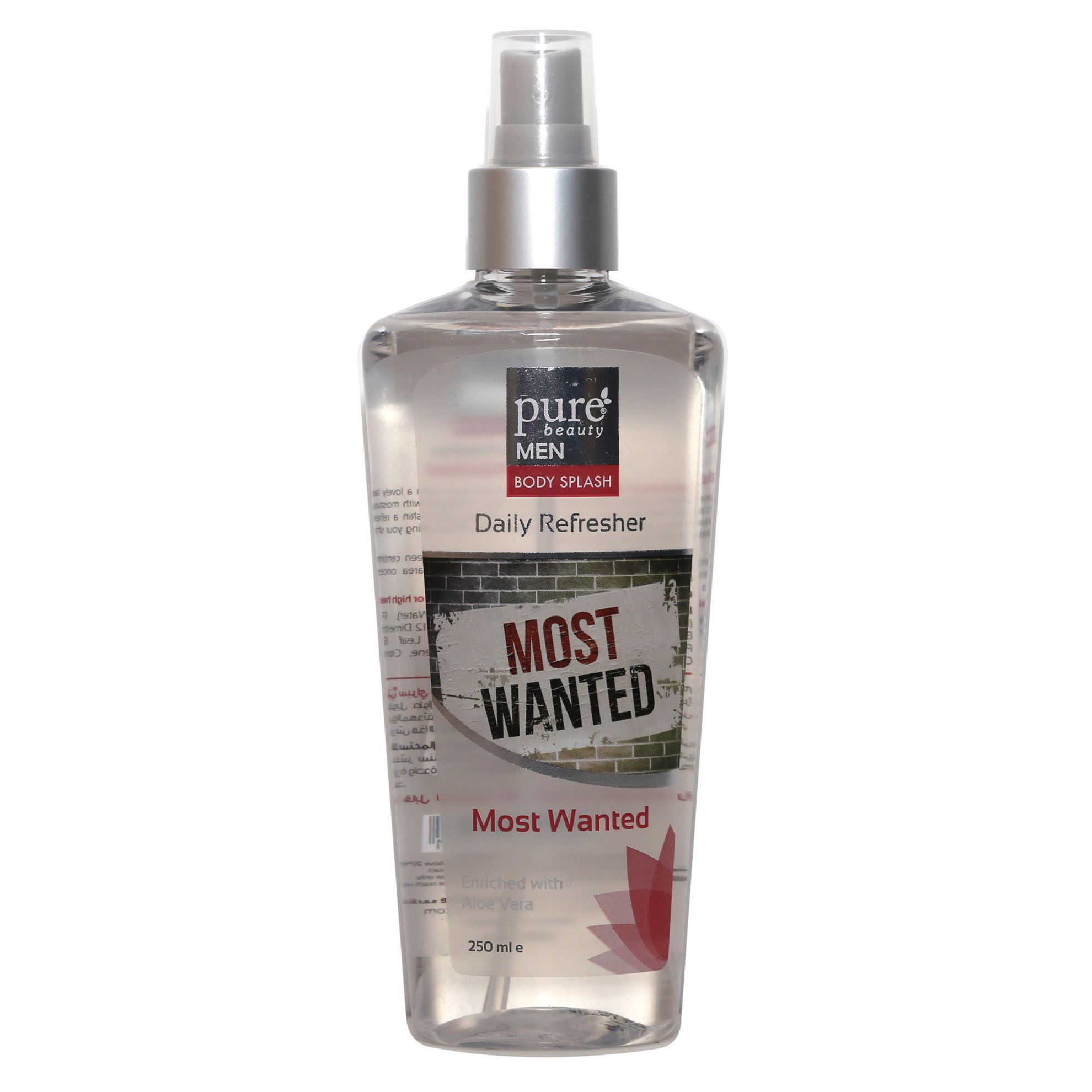 Pure Beauty, Body Splash MEN Most Wanted, 250 ml