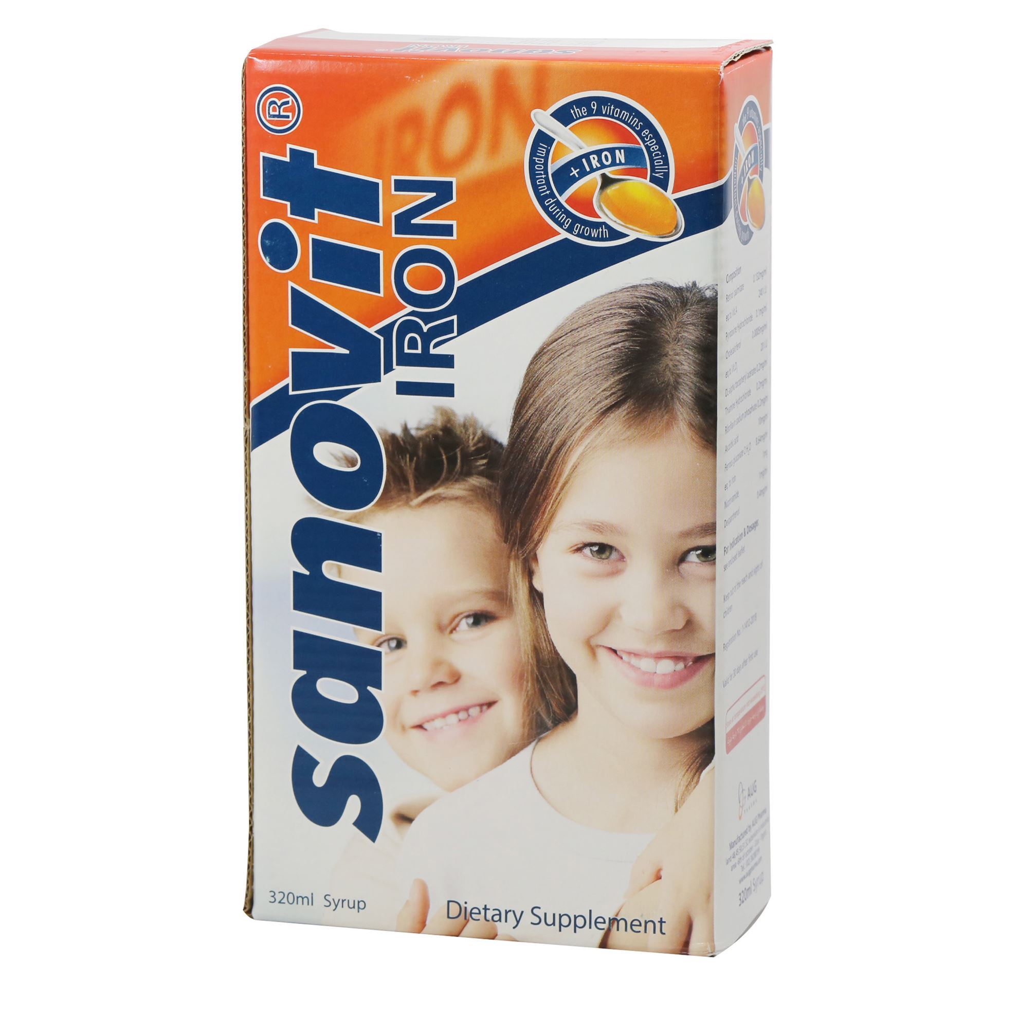 Sanovit, Syrup Iron, 320 ml