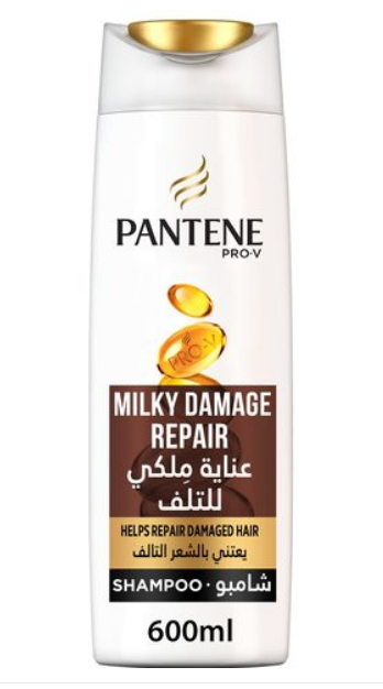 Pantene, Shampoo Milky Damage, 600 ml