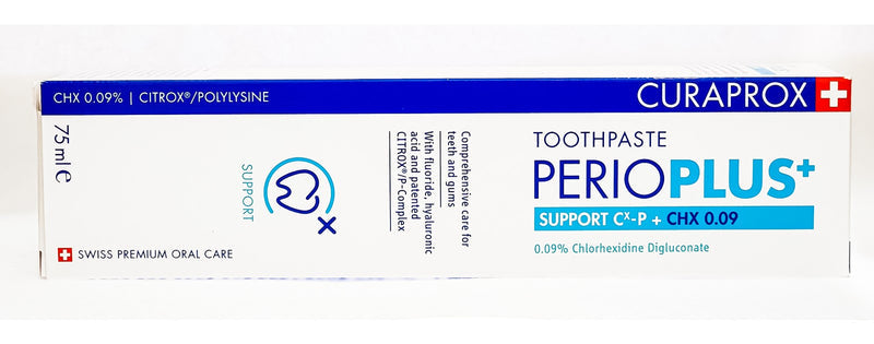 Curaprox, Perio Plus Support ( ) معجون أسنان، 0.09%، 75 مل