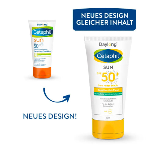 Cetaphil, Daylong +, عامل حماية من الشمس 50، 50 مل