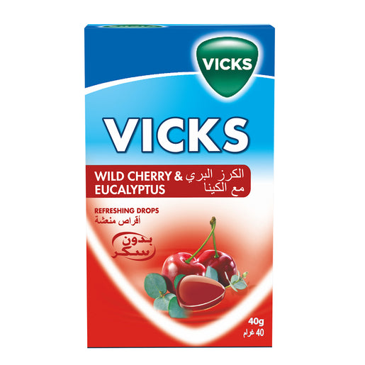 Vicks, Wild Cherry & Eucalyptus , 40 g
