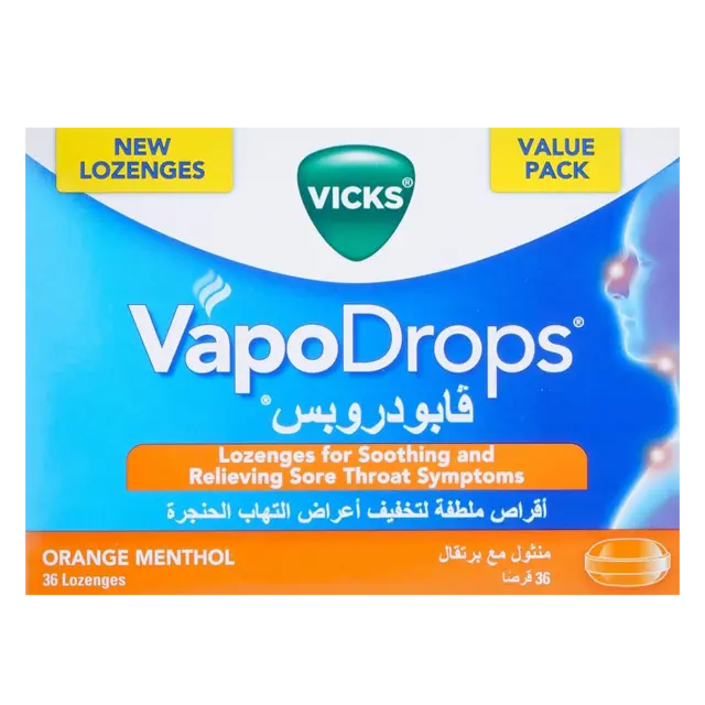 Vicks, Vapodrops 16 Orange (Box)