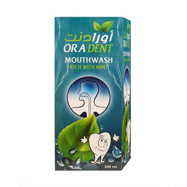 Oradent, M.w Rich with Mint, 300 ml