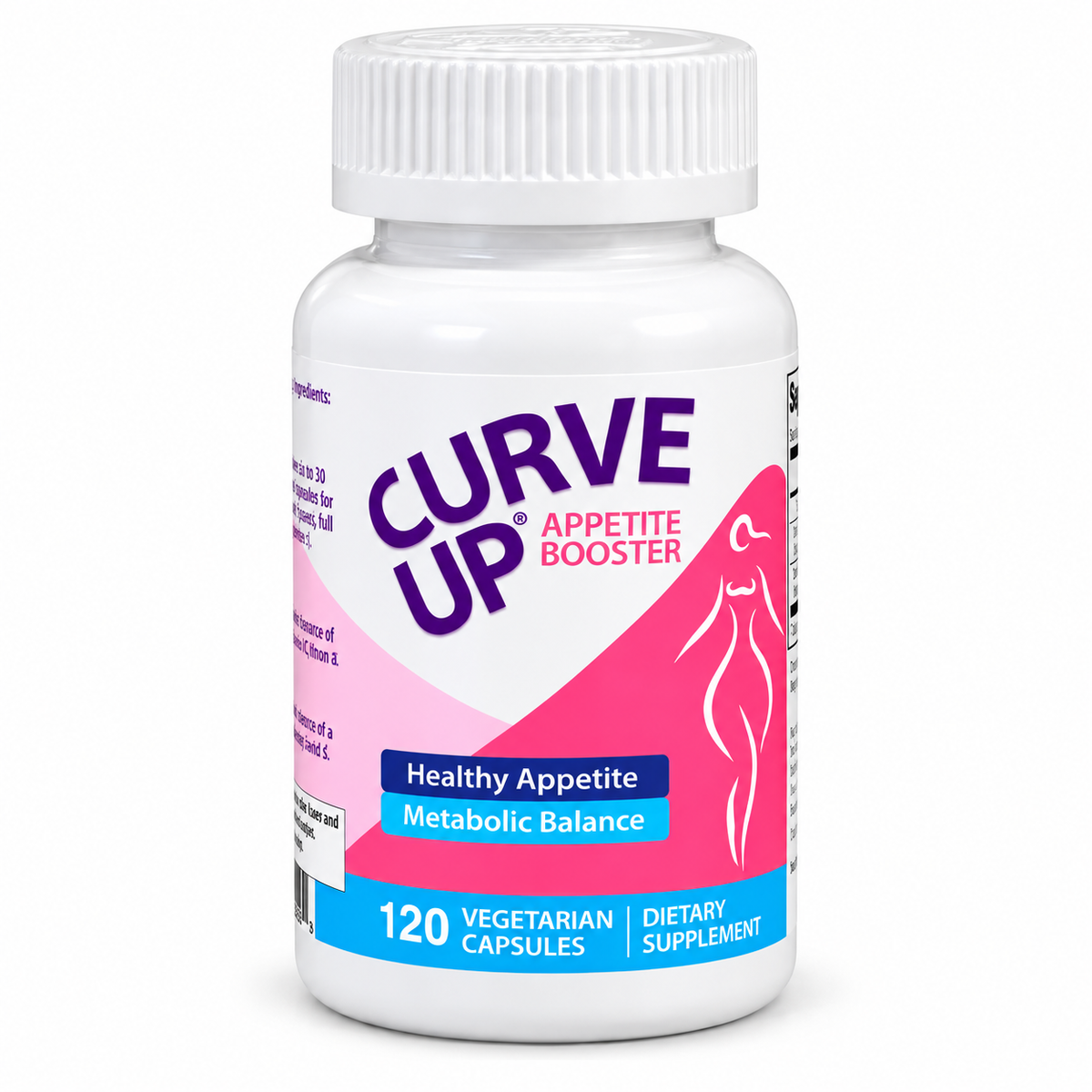 CurveUP Appetite Booster، 120 كبسولة نباتية