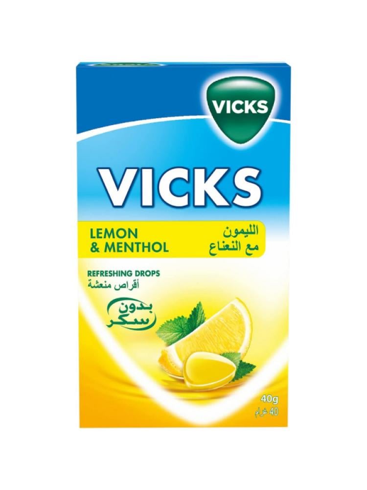 Vicks, Wild Lemon&menthol, 40 g