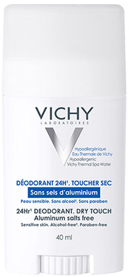 Vichy, مزيل العرق ستيك للبشرة الحساسة 24 ساعة، 40 مل