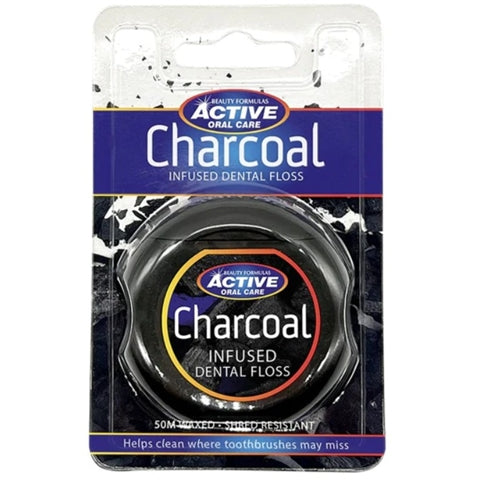 BF Active, Charcoal Floss 50M