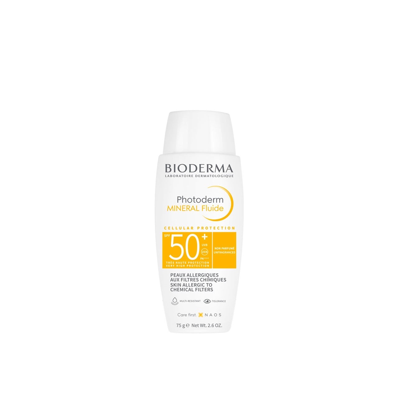 Bioderma, Photoderm Mineral Fluid +, SPF 50، 75 جم